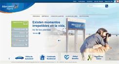 Desktop Screenshot of mercantilseguros.com
